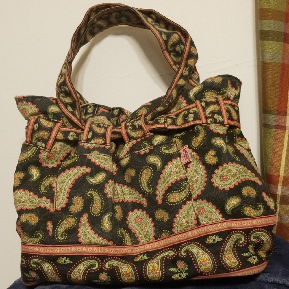 MaggiB purse paisley print